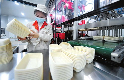 河北武安市工业园区环保企业一派繁忙景象