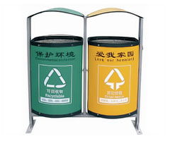 环保分类垃圾桶